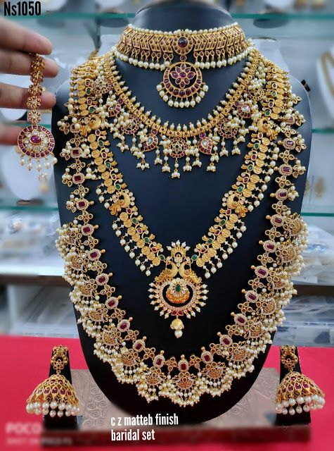 Srivalli vanki Jewellery Set with Bridal Look